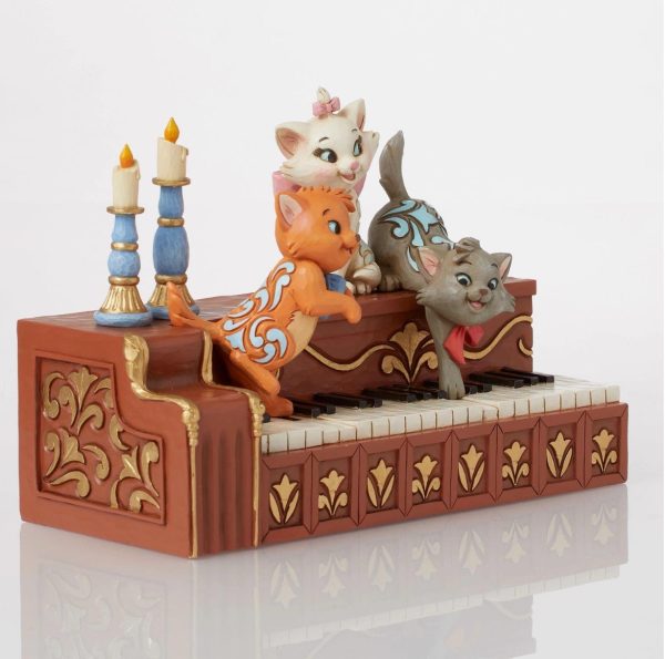 Paws at Play (Aristocats Kittens on Piano Figurine) - Image 6