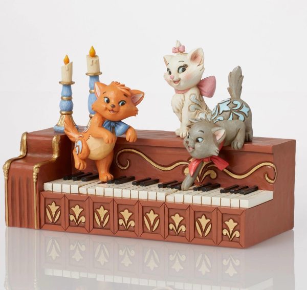 Paws at Play (Aristocats Kittens on Piano Figurine) - Image 2