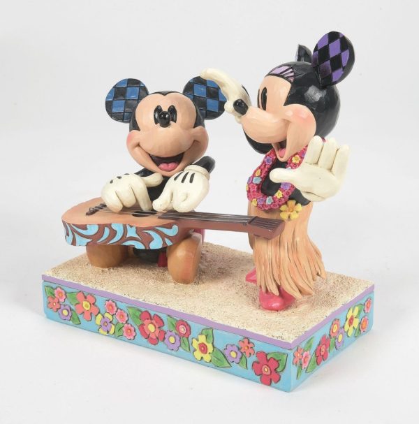 Hawaiian Holiday (Mickey & Minnie Hawaii Figurine) - Image 3