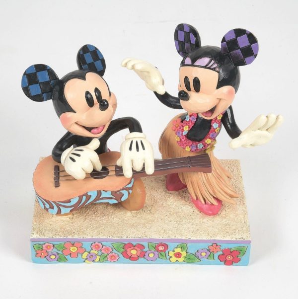 Hawaiian Holiday (Mickey & Minnie Hawaii Figurine) - Image 2