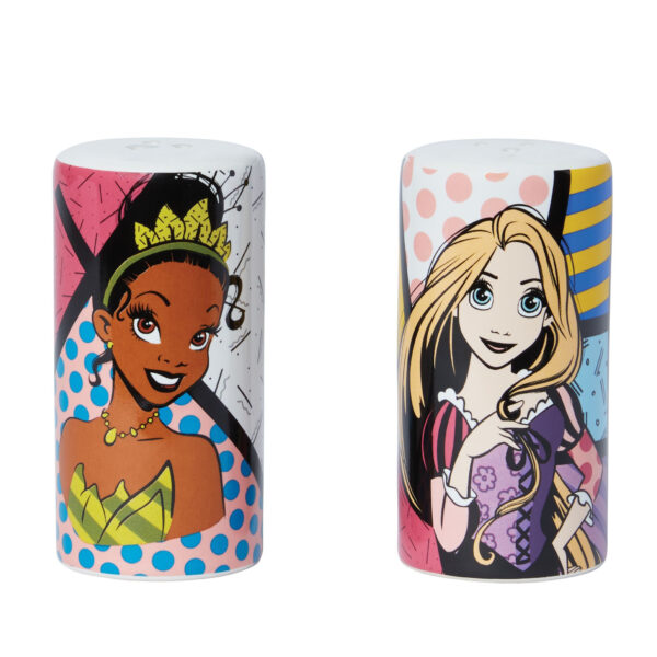 Princess Salt & Pepper Set (Aurora, Tiana, Rapunzel and Jasmine) - Image 2