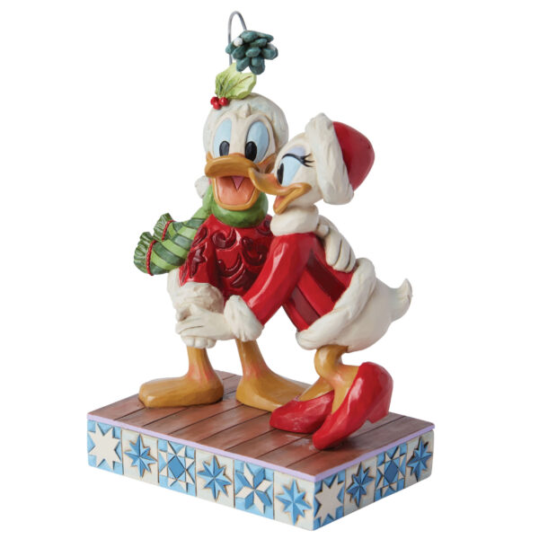Donald Duck and Daisy Duck Christmas Figurine - Image 2
