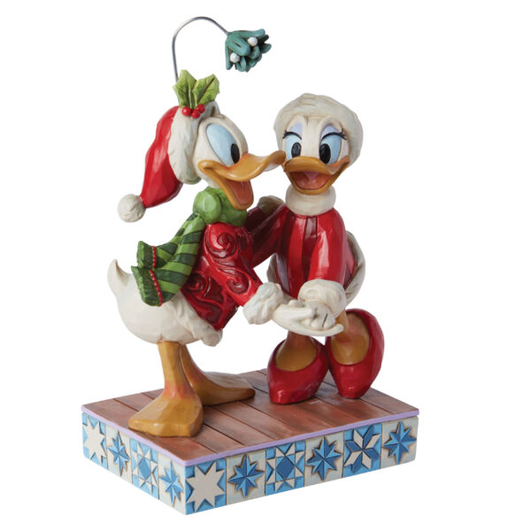 Donald Duck and Daisy Duck Christmas Figurine - Image 3