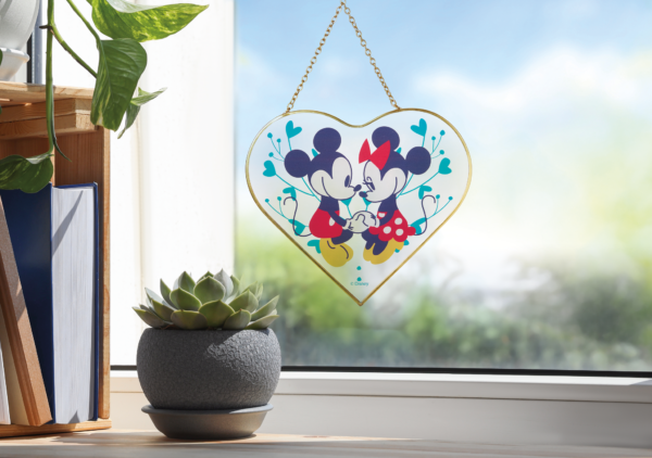 Mickey & Minnie Suncatcher - Image 2