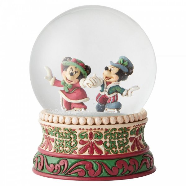 Victorian Mickey and Minnie Mouse Waterball - Image 2