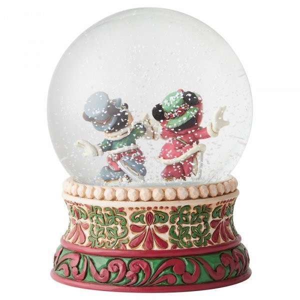 Victorian Mickey and Minnie Mouse Waterball - Image 3