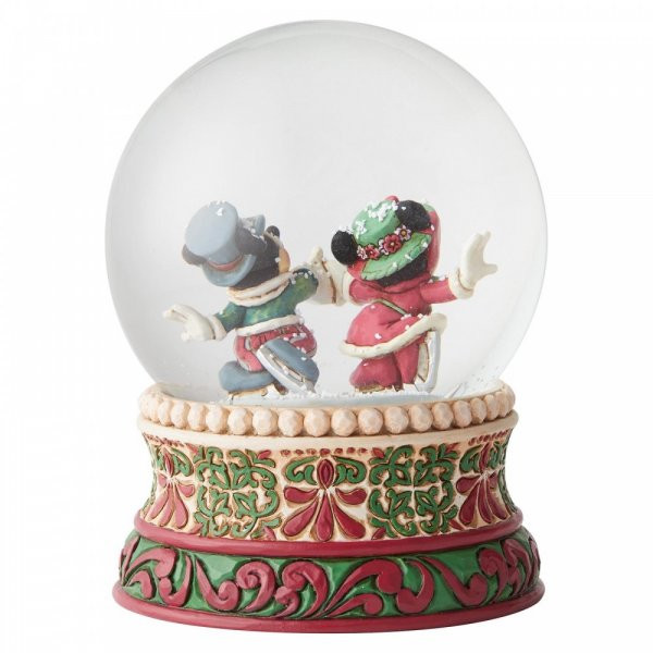 Victorian Mickey and Minnie Mouse Waterball - Image 4