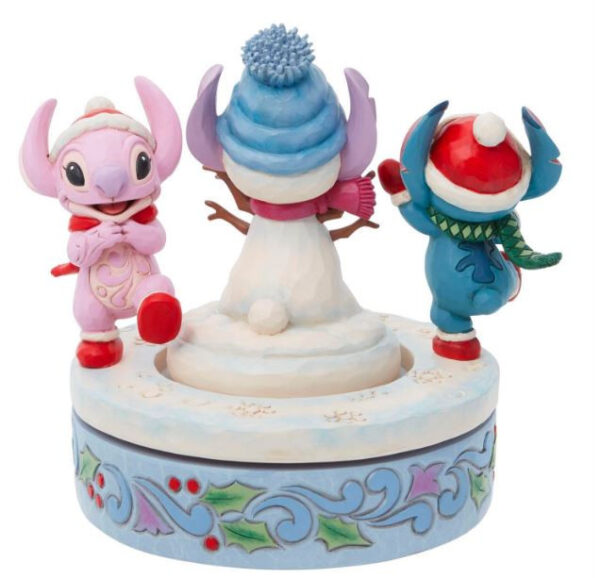 Stitch & Angel Building a Snow - Image 3