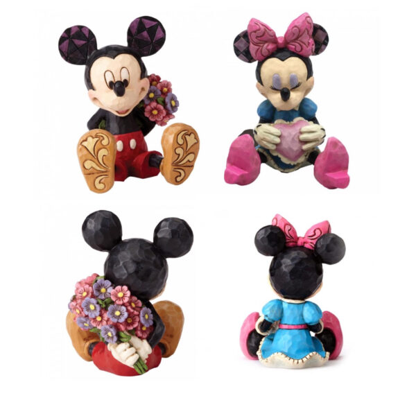 with Flowers & Minnie with Heart Mini Figurines Set - Image 2