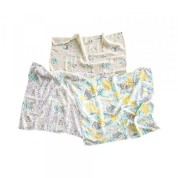 Disney Baby Muslin Squares 70 x 70 cm (Set of 3) - Image 4