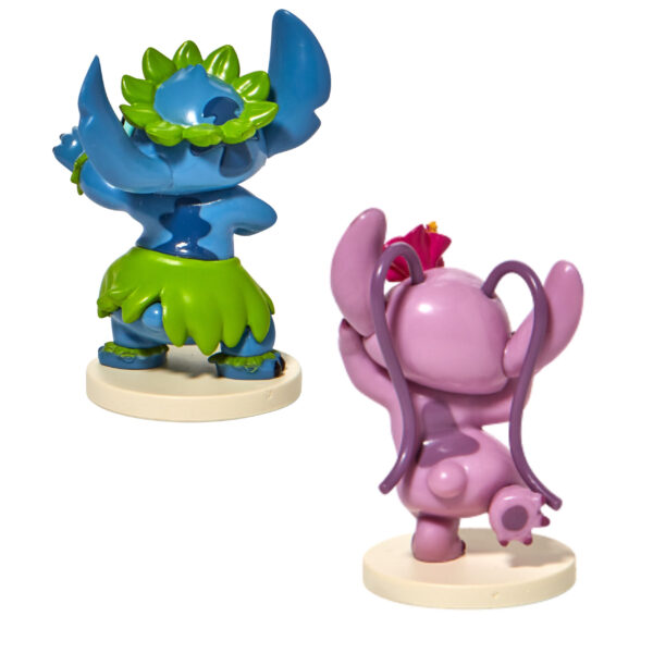 Dancing Stitch & Angel with Flower Mini Figurine - Image 2