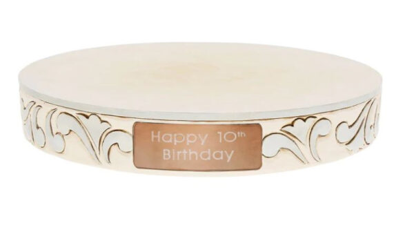JS Personalised White Woodland Base - Medium - Image 2