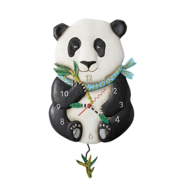 Snuggles the Panda Clock