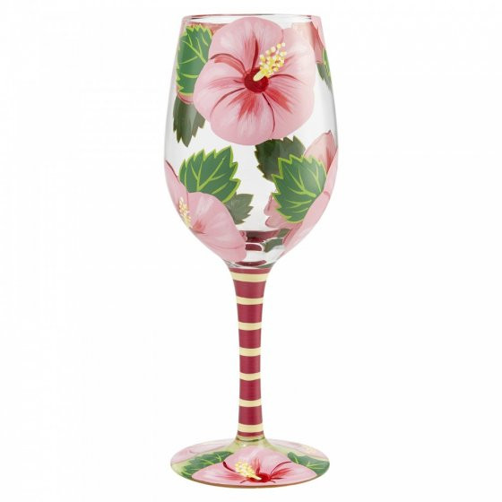 Set of 2 pcs: Hibiscus Dreams Glass by Lolita