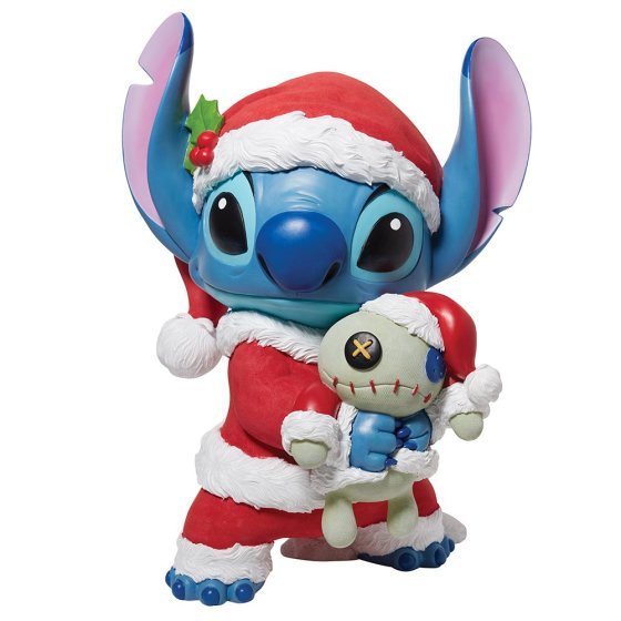 Santa Stitch Statement Figurine (XL Size)
