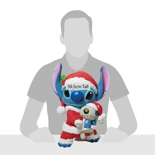 Santa Stitch Statement Figurine (XL Size) - Image 7