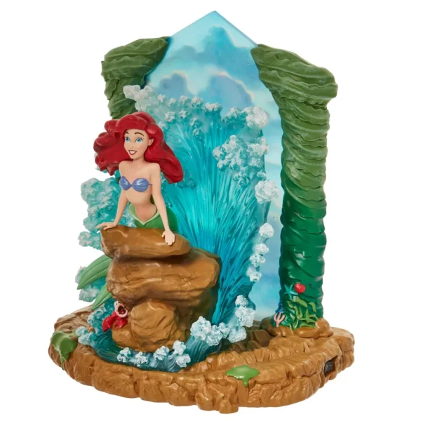 Ariel The Little Mermaid Masterpiece Light Up Figurine - Image 2