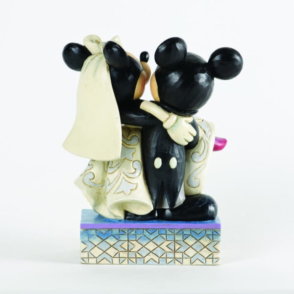 Congratulations - Mickey & Minnie Mouse Figurine - Image 3