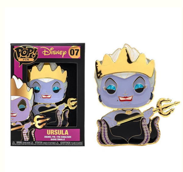 Set of 2 Large Pins ( Ursula & Evil Queen ) - Image 2