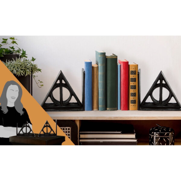 Deathly Hallows Bookends