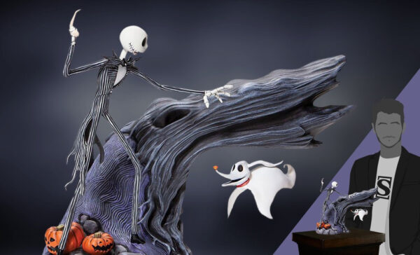 Jack Playing Fetch with Zero Levitation Figurine - Image 4