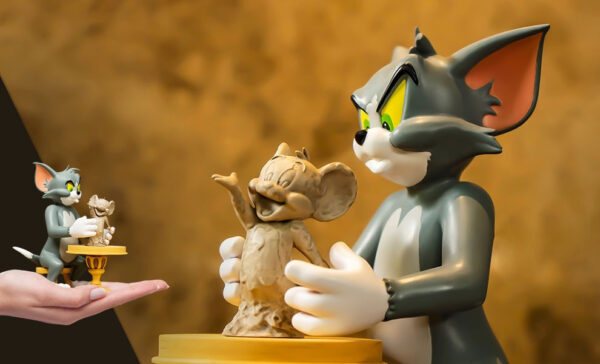 Tom and Jerry - The Sculptor Statue - Image 6