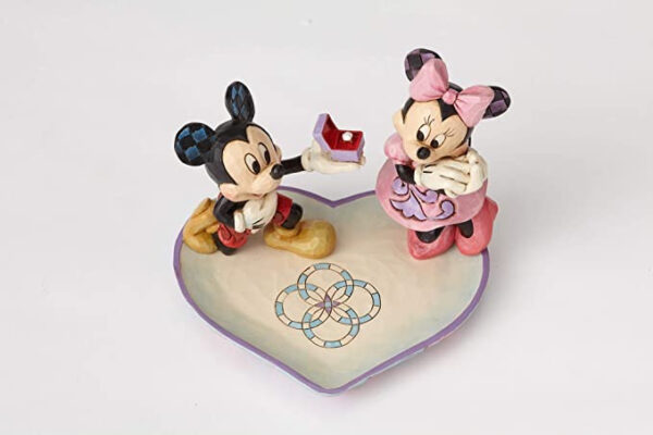 Mickey Proposing to Minnie Mouse Figure - Image 2