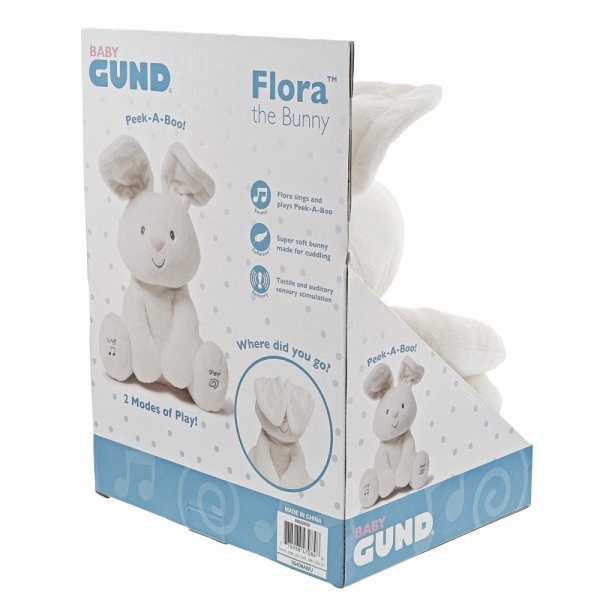 GUND Baby Flora the Adorable Animated Bunny - Image 4