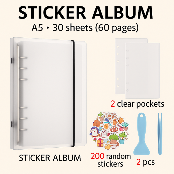 Dear Keepsakes (Sticker Album + 200 Stickers) - Image 2