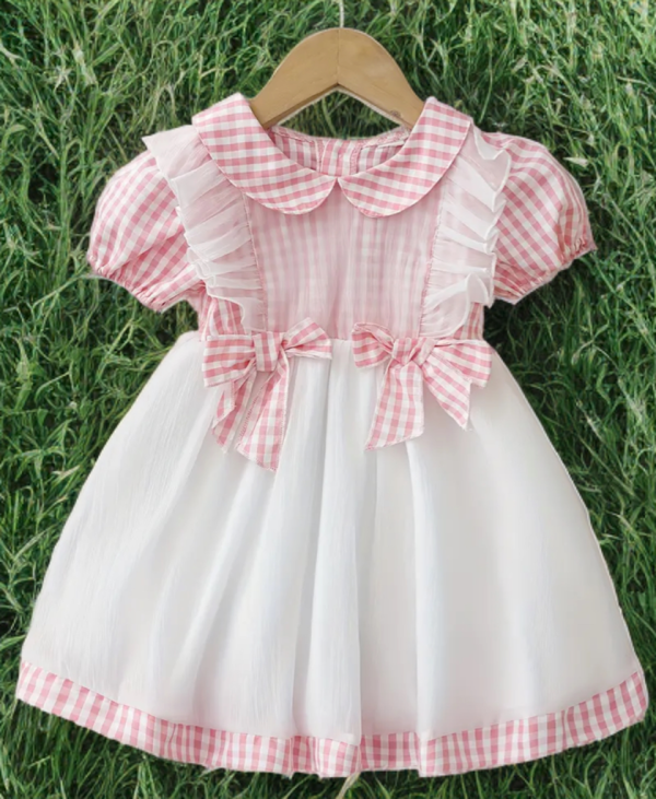 “Rosie Picnic” Little Girls’ Summer Dress 🧺 - Image 2