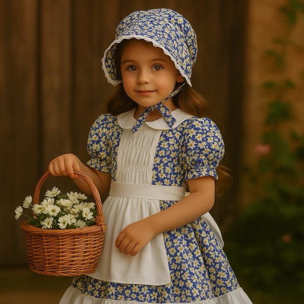 Farmer’s Little Helper 🧺 Girls’ Dress - Image 2