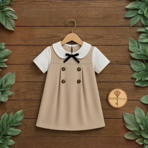 “Little Ms. Perfect” Little Girls’ Summer Dress