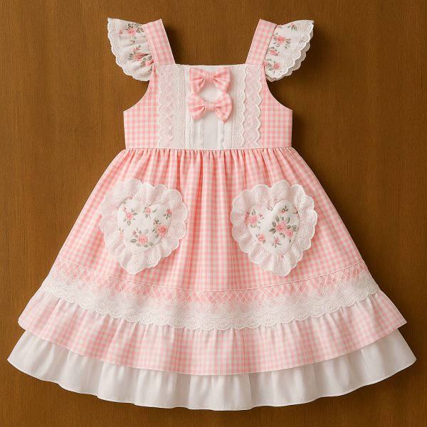 Pigtails & Pockets Girls’ Dress 🌸 - Image 3