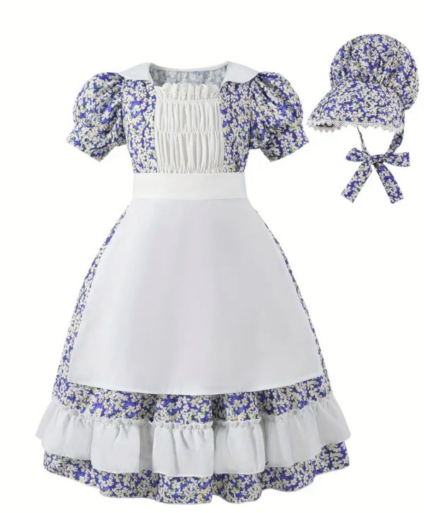 Farmer’s Little Helper 🧺 Girls’ Dress - Image 3