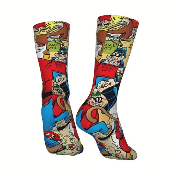 Scrooge McDuck & Beagle Boys Vintage Socks, Unisex. - Image 4
