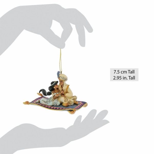 Aladdin and Jasmine Hanging Ornament - Image 5
