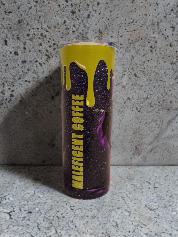 Maleficent 20oz stainless steel Tumbler - Image 4