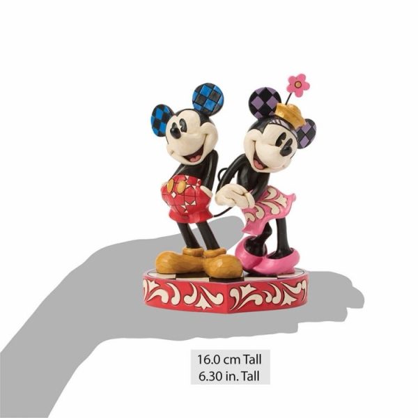 Mickey and Minnie Mouse Love Figurine - Image 3