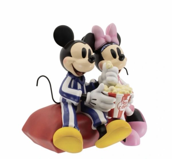 Mickey and Minnie Movie Night Figurine - Image 3