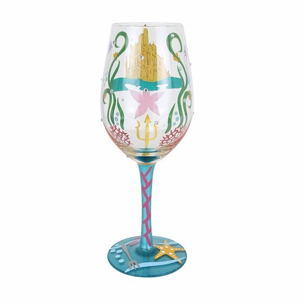 Ride Your Own Wave (Ariel) Stemmed Glass by Lolita - Image 3