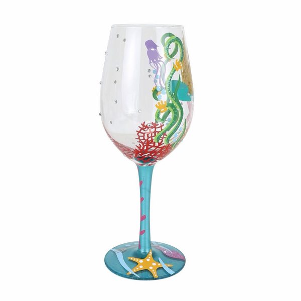 Ride Your Own Wave (Ariel) Stemmed Glass by Lolita - Image 5