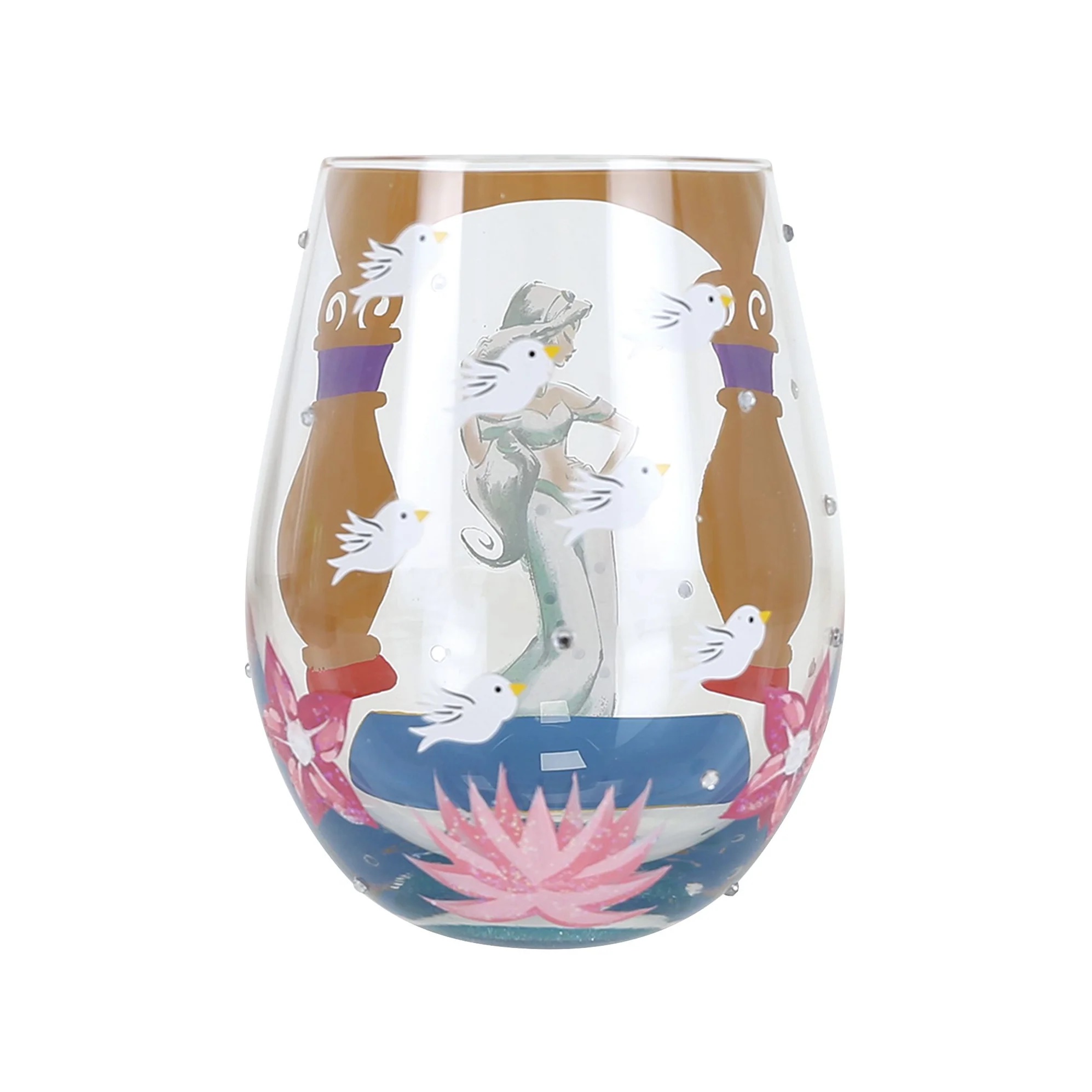 Let your Dreams Soar (Jasmine) Stemless Glass by Lolita - Image 3