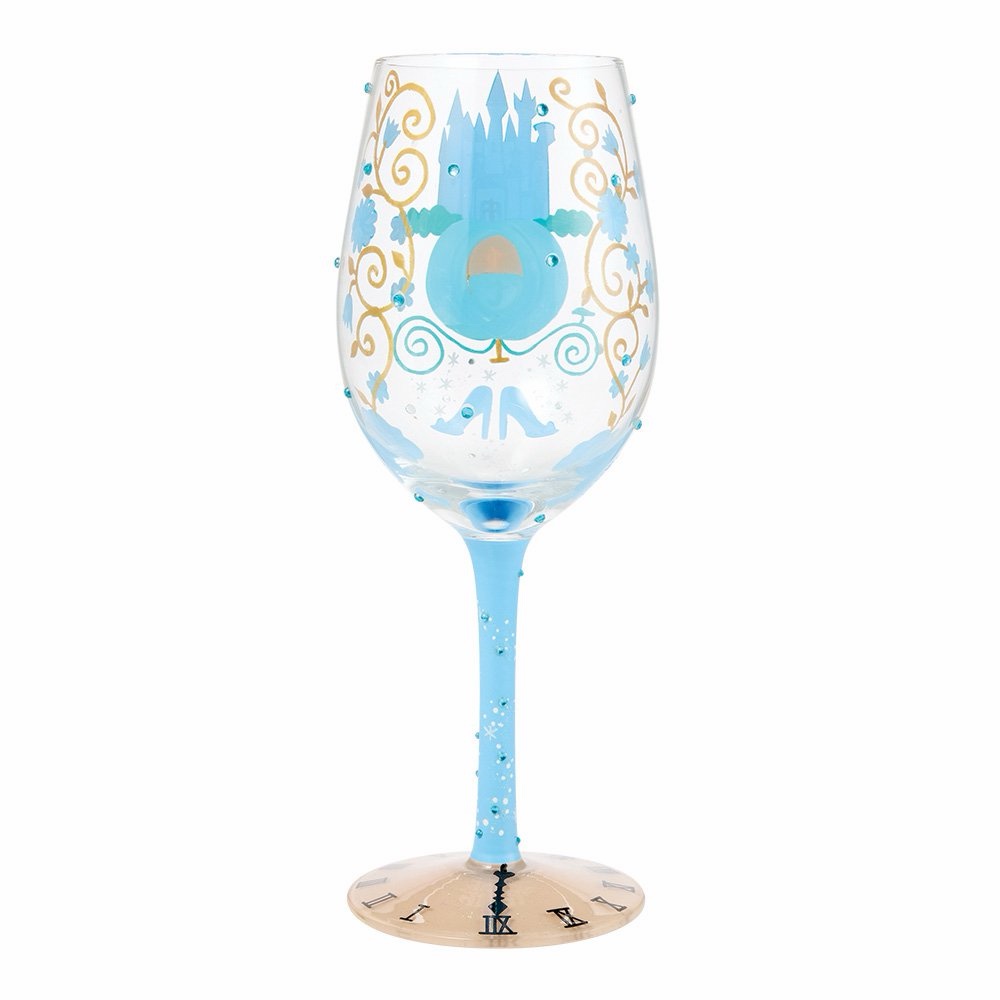 Midnight Dreams (Cinderella) Stemmed Glass by Lolita - Image 5