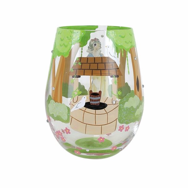 Happily Ever After (Snow White) Stemless Glass by Lolita - Image 4