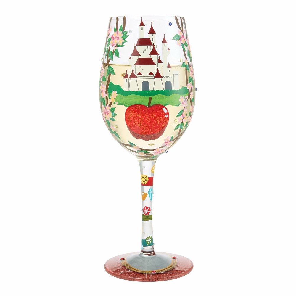 Life is a Fairytale (Snow White) Stemmed Glass by Lolita - Image 2