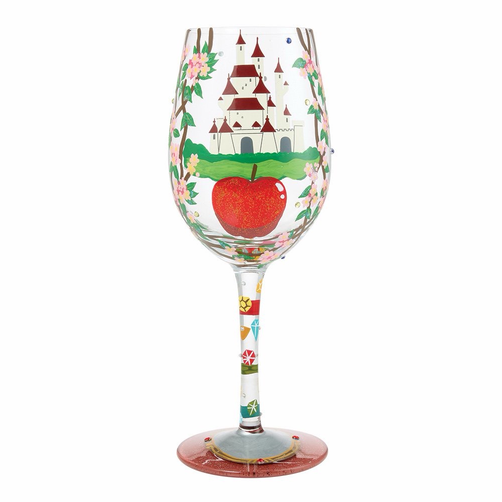 Life is a Fairytale (Snow White) Stemmed Glass by Lolita