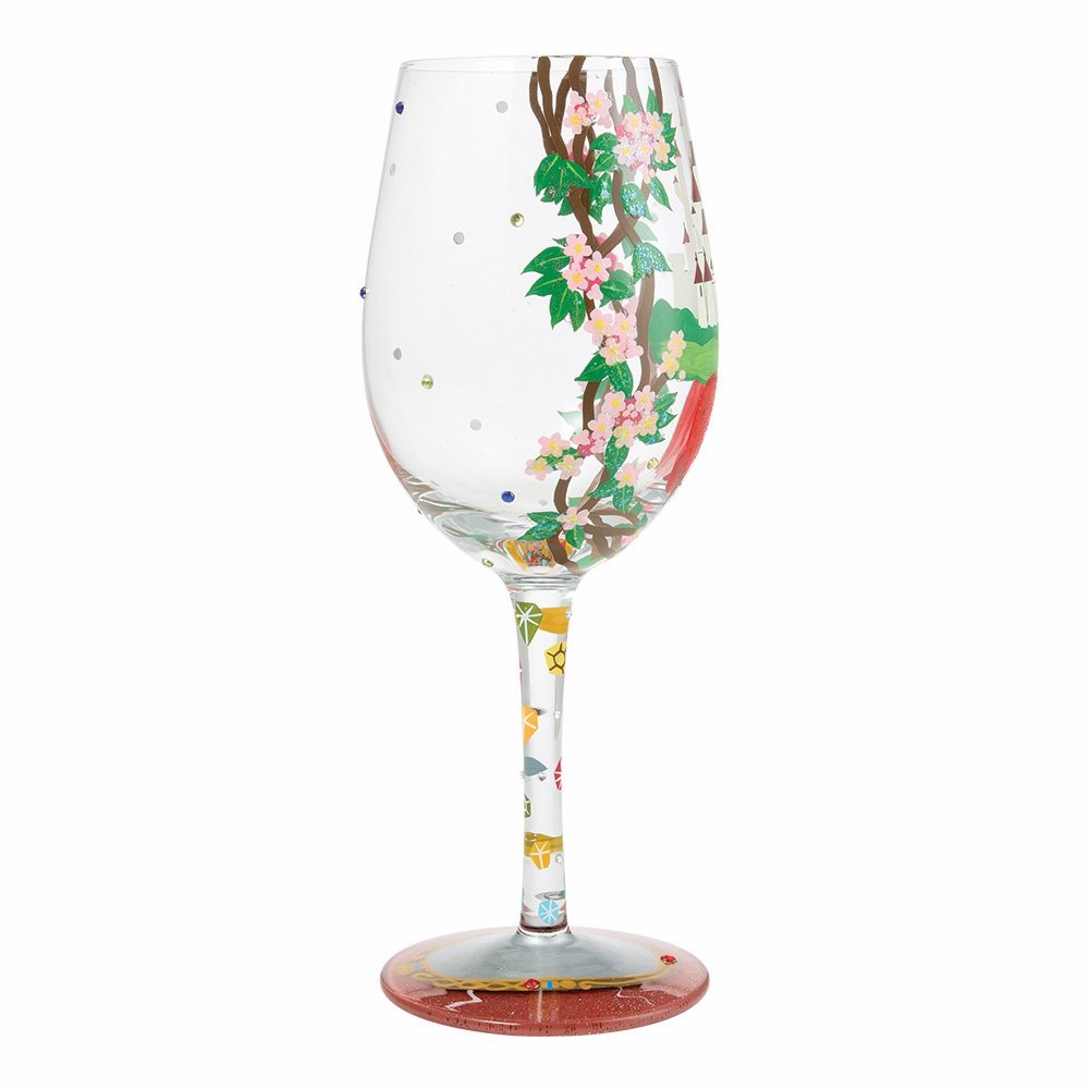 Life is a Fairytale (Snow White) Stemmed Glass by Lolita - Image 6