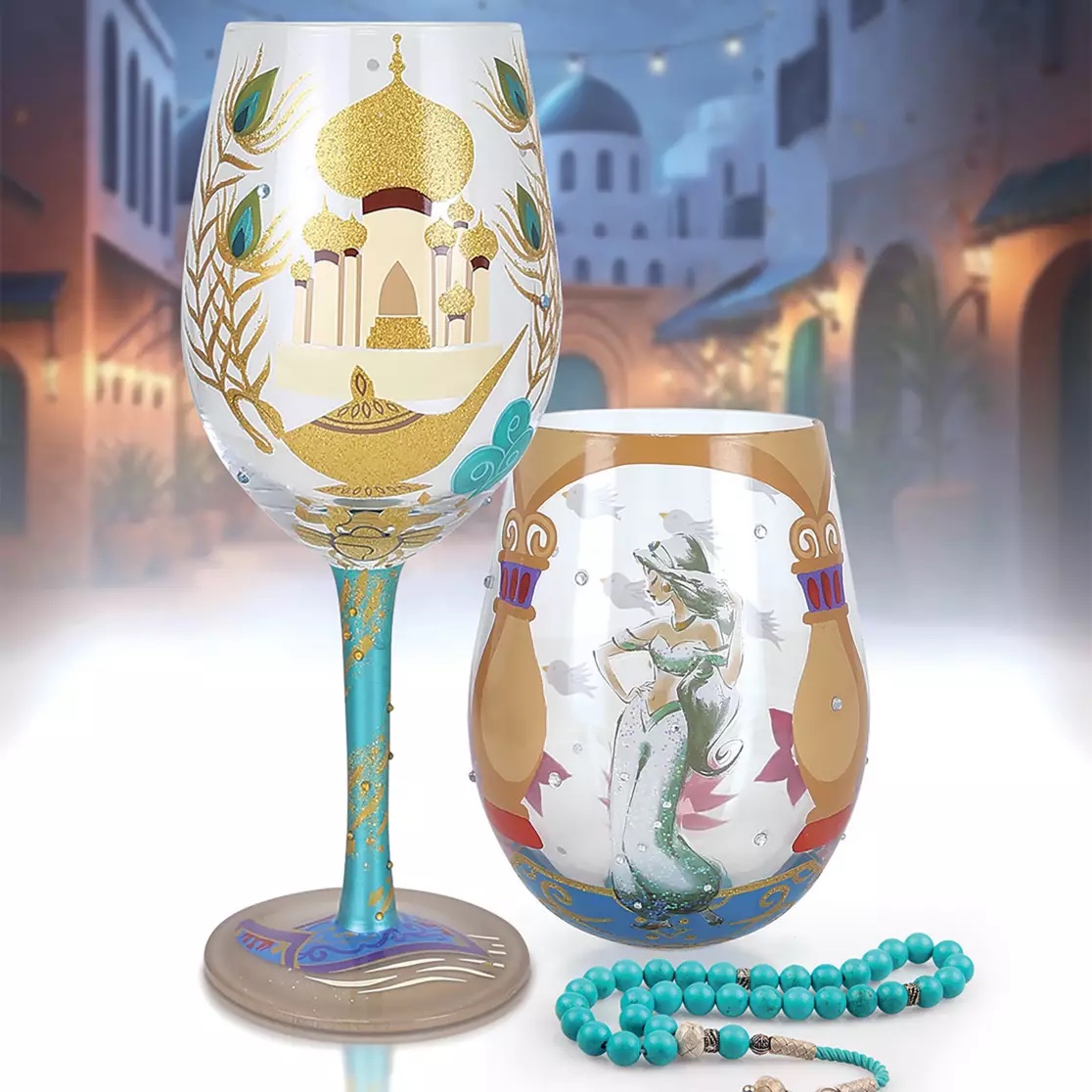 Let your Dreams Soar (Jasmine) Stemless Glass by Lolita - Image 2