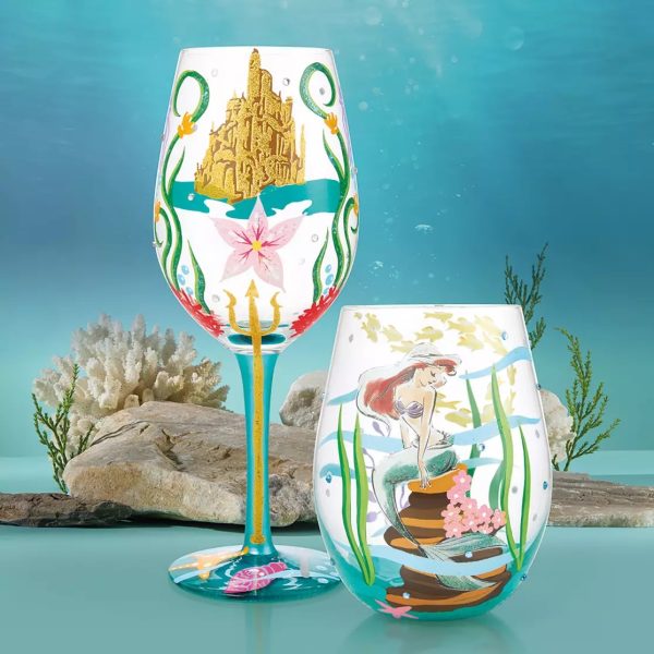Ride Your Own Wave (Ariel) Stemmed Glass by Lolita - Image 2